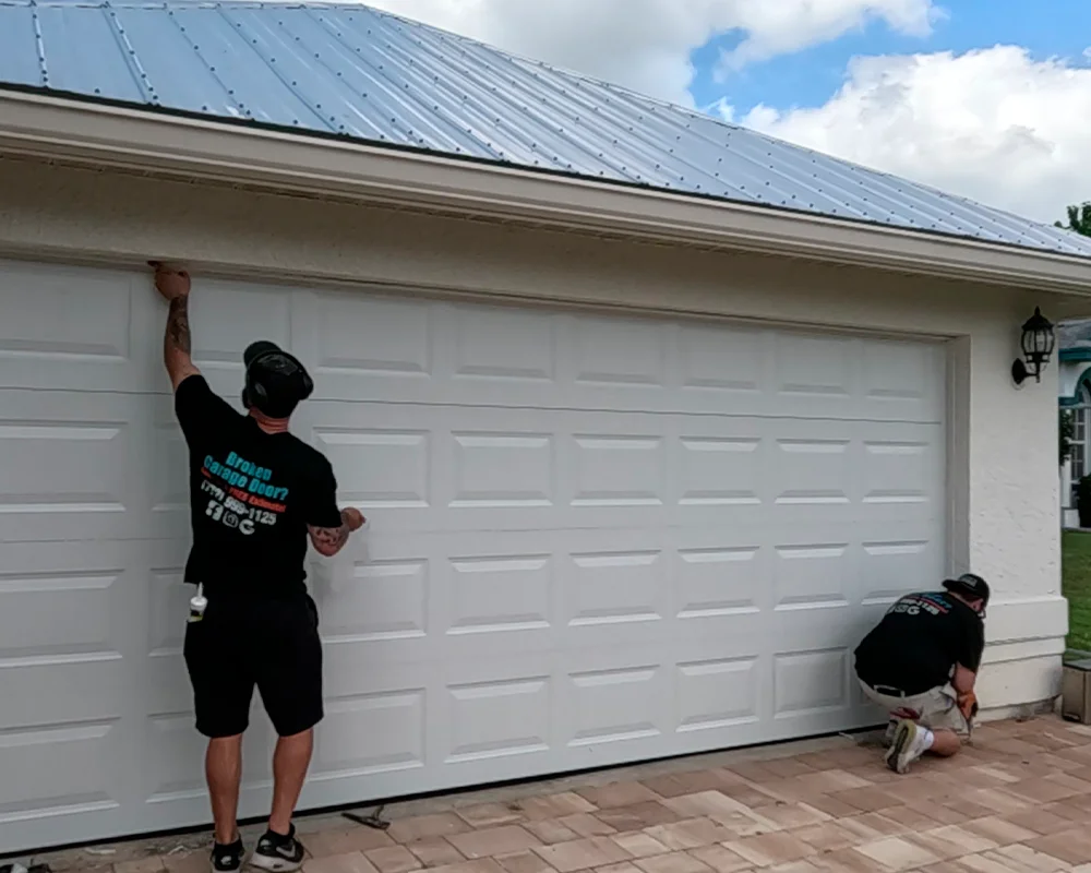 Professional Garage Door Service and Repairs on the Treasure Coast